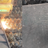 Machine Cutting 20mm Carbon steel plate by Oxygen
