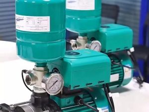 Máy bơm có gắn Inverter và bình giữ áp lực nước - 7